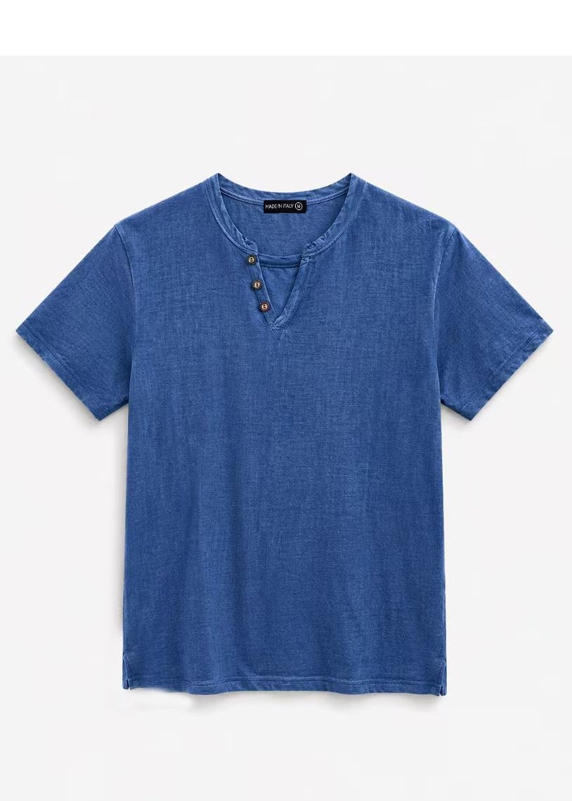 T-Shirt Uomo 100% Cotone Made in Italy | Casual Estiva