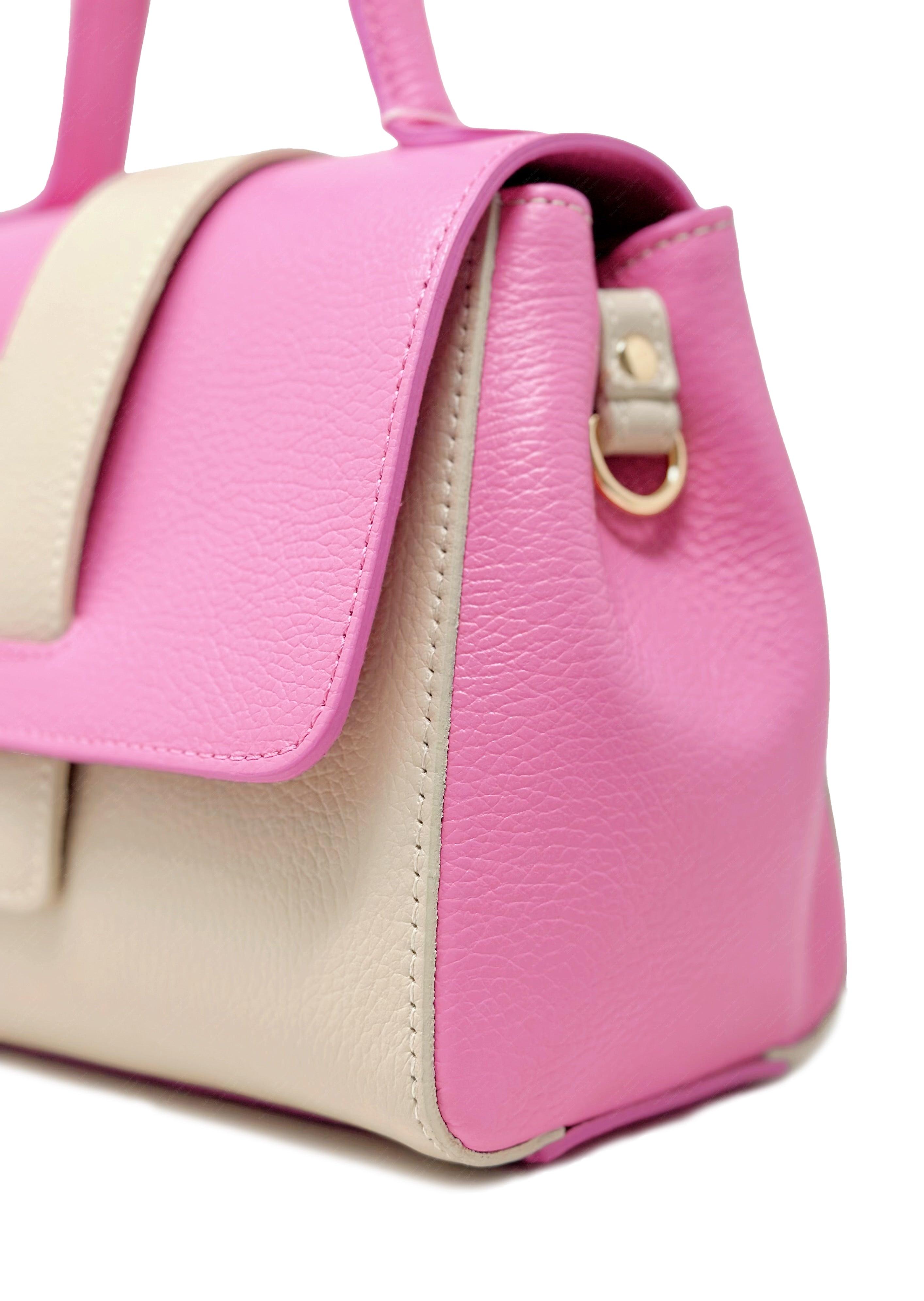 Borsa a Mano e Tracolla in Vera Pelle 100%, Made in Italy, art. 119200