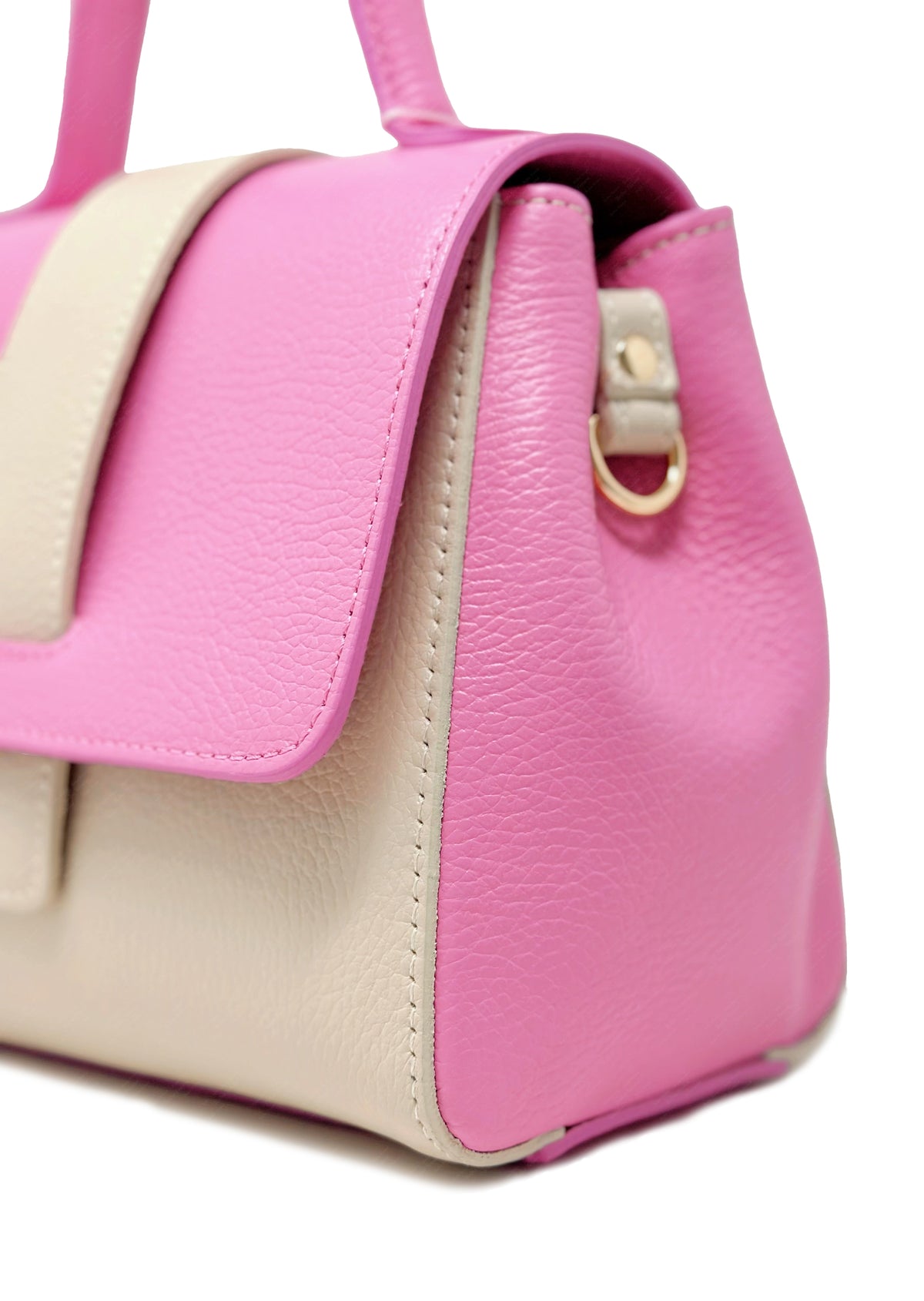 Borsa a Mano e Tracolla in Vera Pelle 100%, Made in Italy, art. 119200