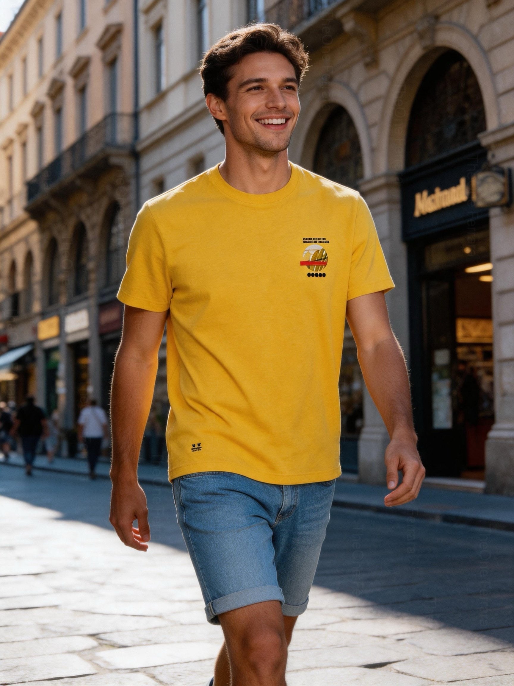 T-Shirt 100% Cotone Uomo – Vestibilità Classica | TheOne