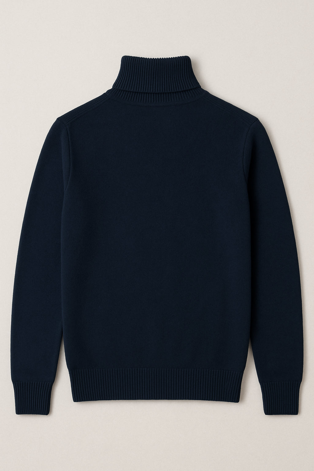 Maglione Uomo Dolcevita Classico - Doppio Collo Alto Maglia Fine Elegantec t-003