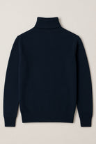 Maglione Uomo Dolcevita Classico - Doppio Collo Alto Maglia Fine Elegantec t-003