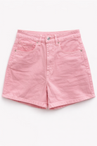 Shorts Jeans Donna Rosa – Vita Alta Denim Estivo Casual 5142