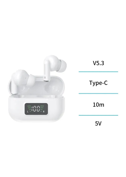 Auricolari Bluetooth TWS In-Ear con Display Digitale – Bluetooth 5.3 | UNICO