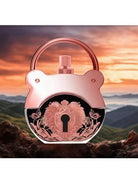 LOCK MY HEART Eau de Parfum Donna 100ml – Flacone a Forma di Lucchetto, Profumo Floreale Fruttato