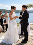 Abito da Sposa Senza Spalline in Raso – Principessa Elegante