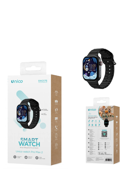 Smart Watch Hryfine 2,01 Pollici 49mm | GPS, Chiamate BT, SpO2 – UNICO