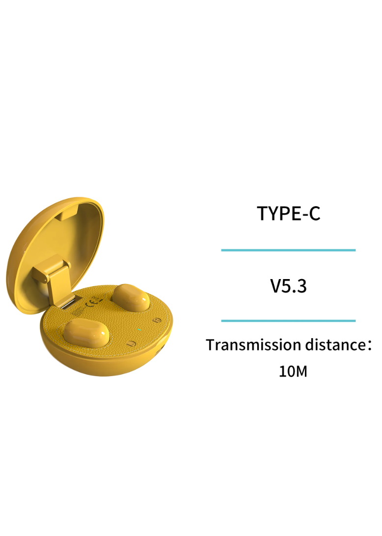 Auricolari Bluetooth TWS Anatra Gialla | Cuffie Wireless Bambini BT5.3 – UNICO