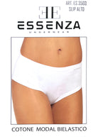 Slip Alto Donna ESSENZA in Cotone e Modal – Vita Alta, Morbido e Contenitivo