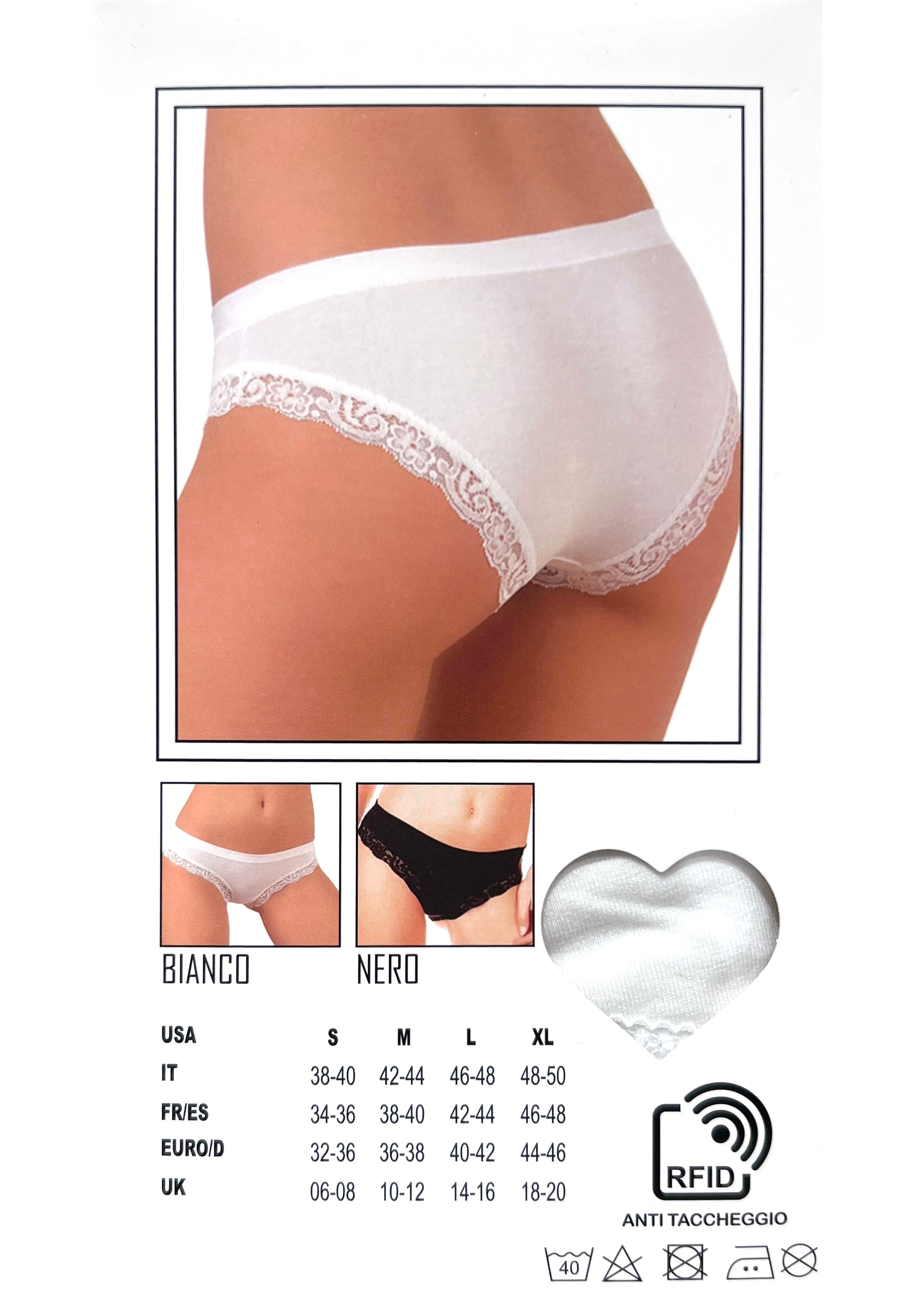 Mini Slip Donna ESSENZA in Cotone e Modal – Classico Bianco e Nero, Morbido e Traspirante