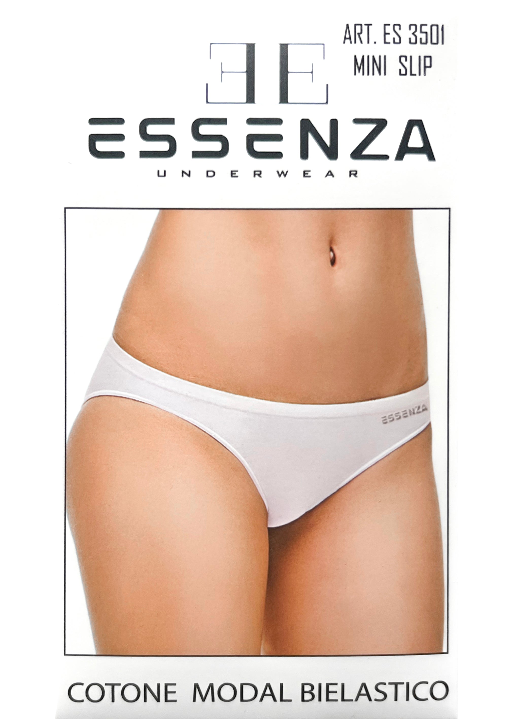 Mini Slip Donna ESSENZA in Cotone e Modal Bielastico – Morbido e Traspirante