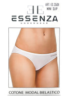 Mini Slip Donna ESSENZA in Cotone e Modal Bielastico – Morbido e Traspirante