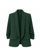 Tailleur Donna Elegante – Completo Donna Ufficio Stile Italiano S-3XL Verde militare Giacca