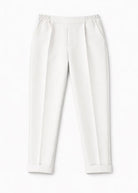 Tailleur Donna Elegante – Completo Donna Ufficio Stile Italiano S-3XL Bianco Pantaloni