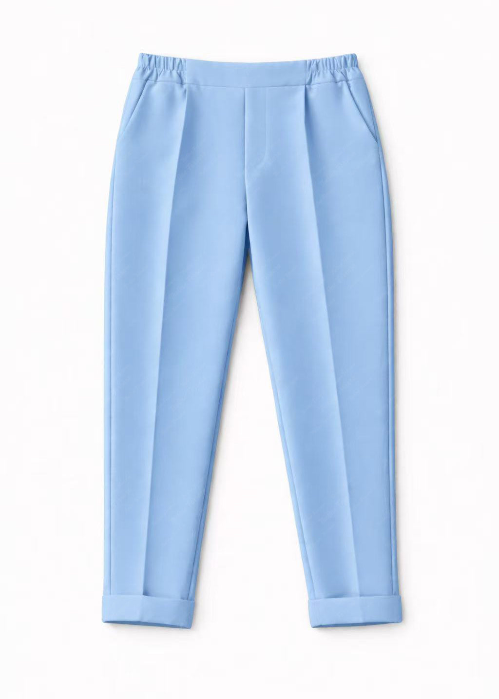 Tailleur Donna Elegante – Completo Donna Ufficio Stile Italiano S-3XL Azzuro Pantaloni