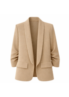 Tailleur Donna Elegante – Completo Donna Ufficio Stile Italiano S-3XL Kakhi Giacca