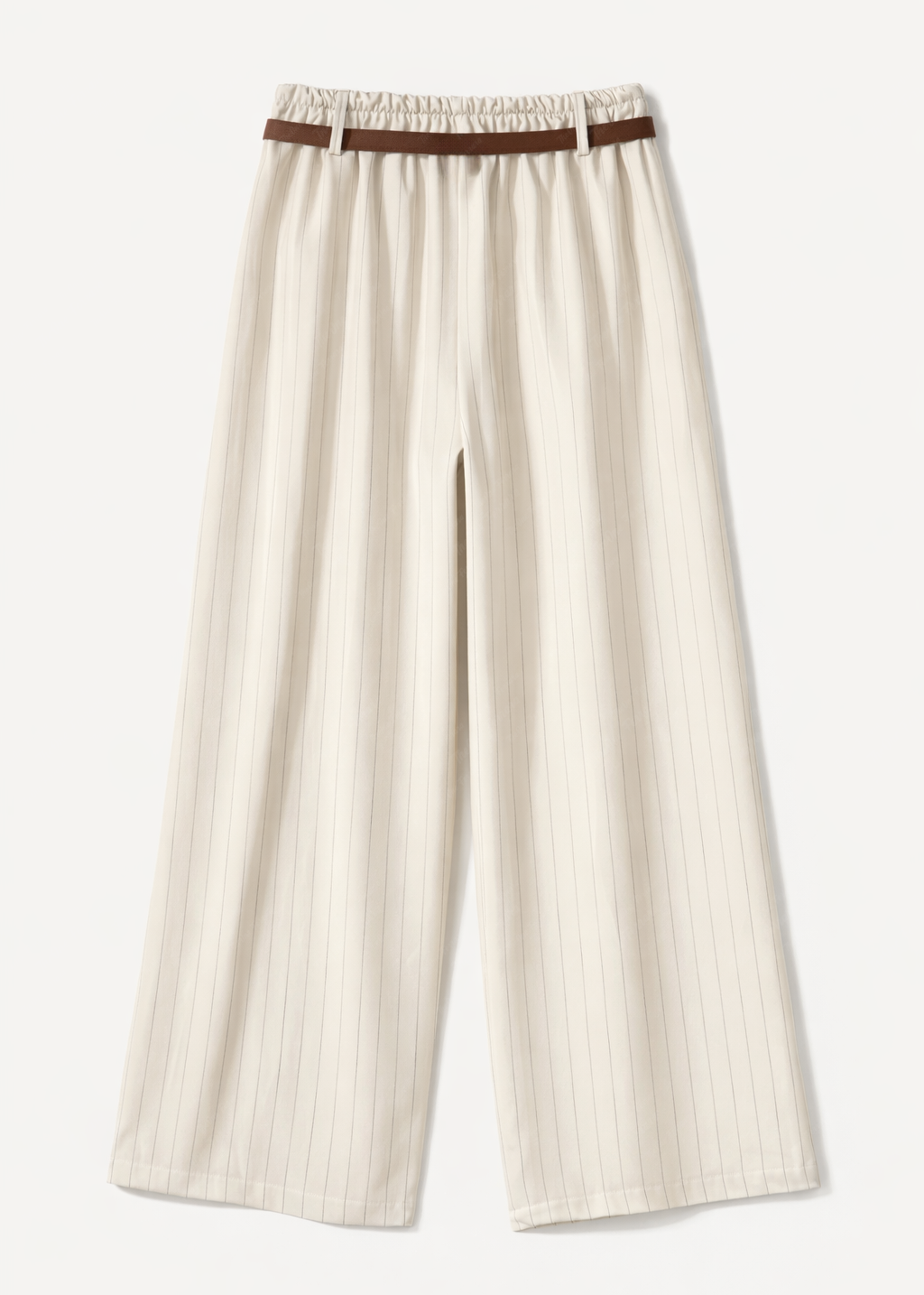 Completo Donna Elegante a Righe | Blazer e Pantaloni Wide Leg