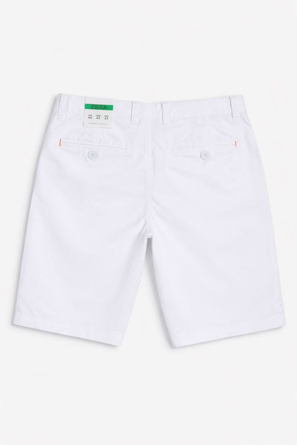 Bermuda Uomo Cotone Elasticizzato Slim Fit Turchese Estivi Casual - 7902