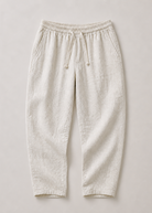 Pantalone Uomo in Lino 100% — Made in Italy Beige
