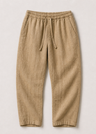 Pantalone Uomo in Lino 100% — Made in Italy Kakhi