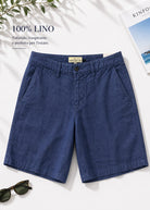 Lino 100% Blue