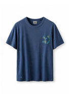 T-shirt Uomo 100% Cotone – Made in Italy Blu navy