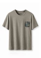 T-shirt Uomo 100% Cotone – Made in Italy Marrone