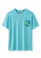 T-shirt Uomo 100% Cotone – Made in Italy Azzuro