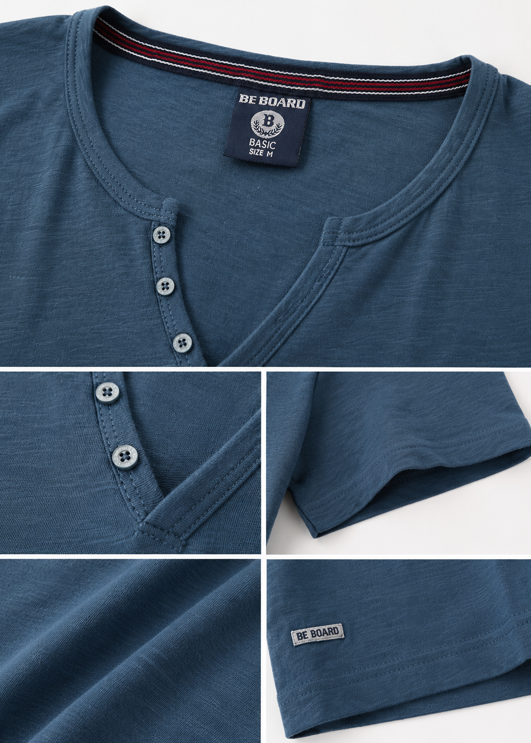 T-shirt Uomo 100% Cotone – Made in Italy