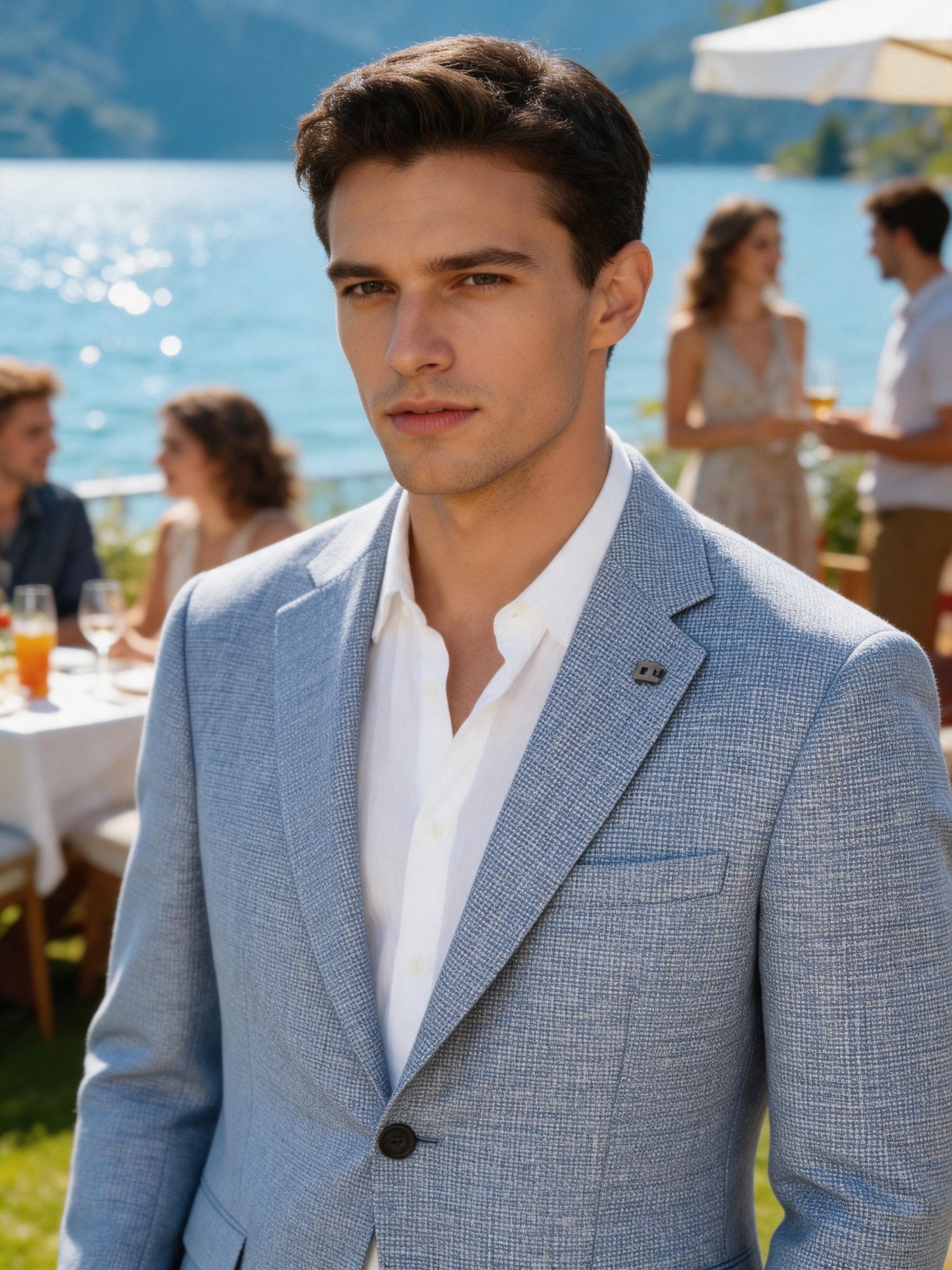 Giacca da Uomo Casual – Misto Cotone e Lino