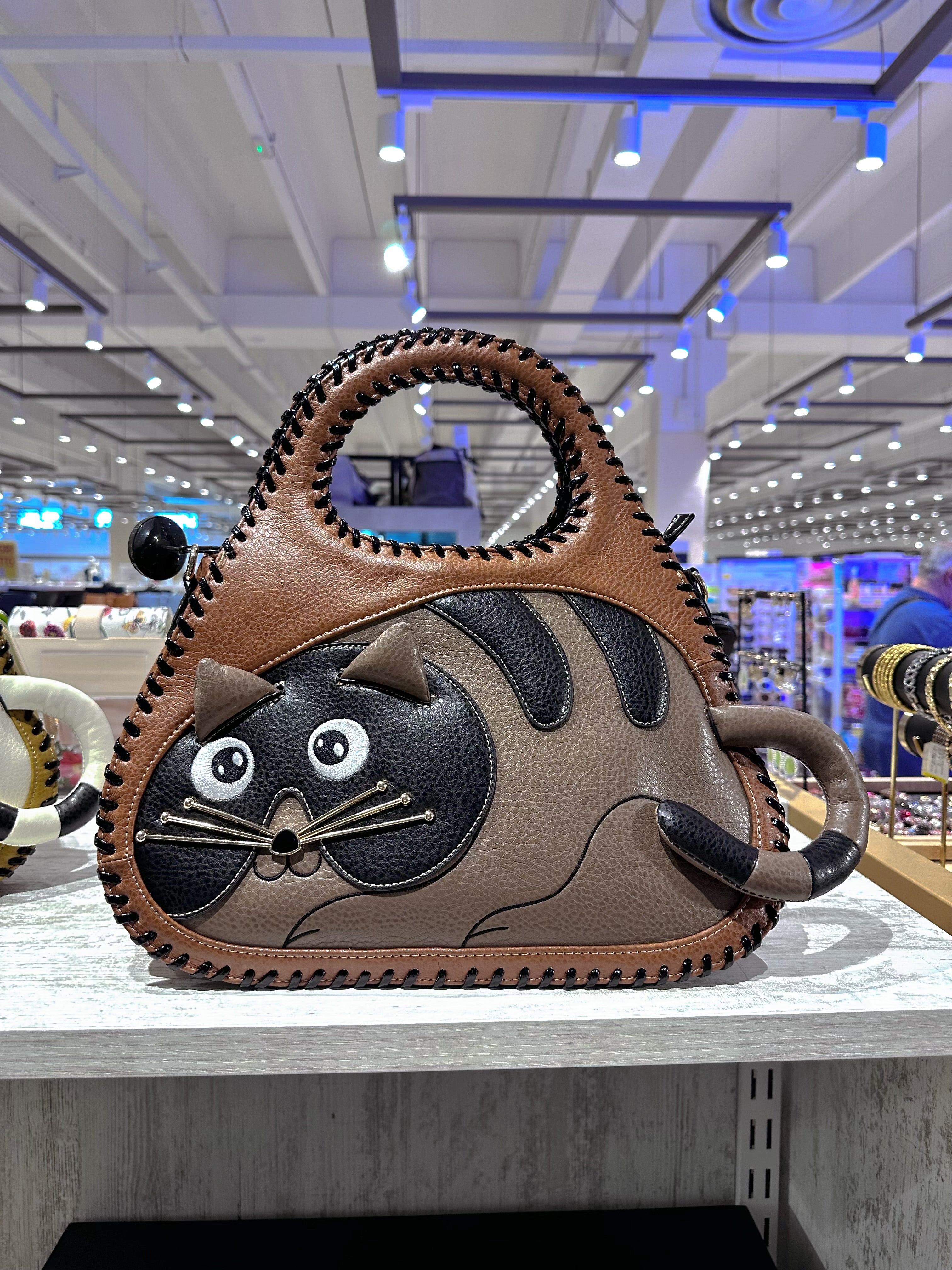 Borsa a forma di gatto – Tracolla donna stile animale | TheOne Ferrara Marrone
