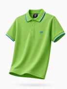 Polo Uomo 100% Cotone Manica Corta Tinta Unita Casual Estate Maglietta Uomo S-3XL