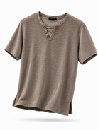 T-Shirt Uomo 100% Cotone Made in Italy | Casual Estiva Caffe S