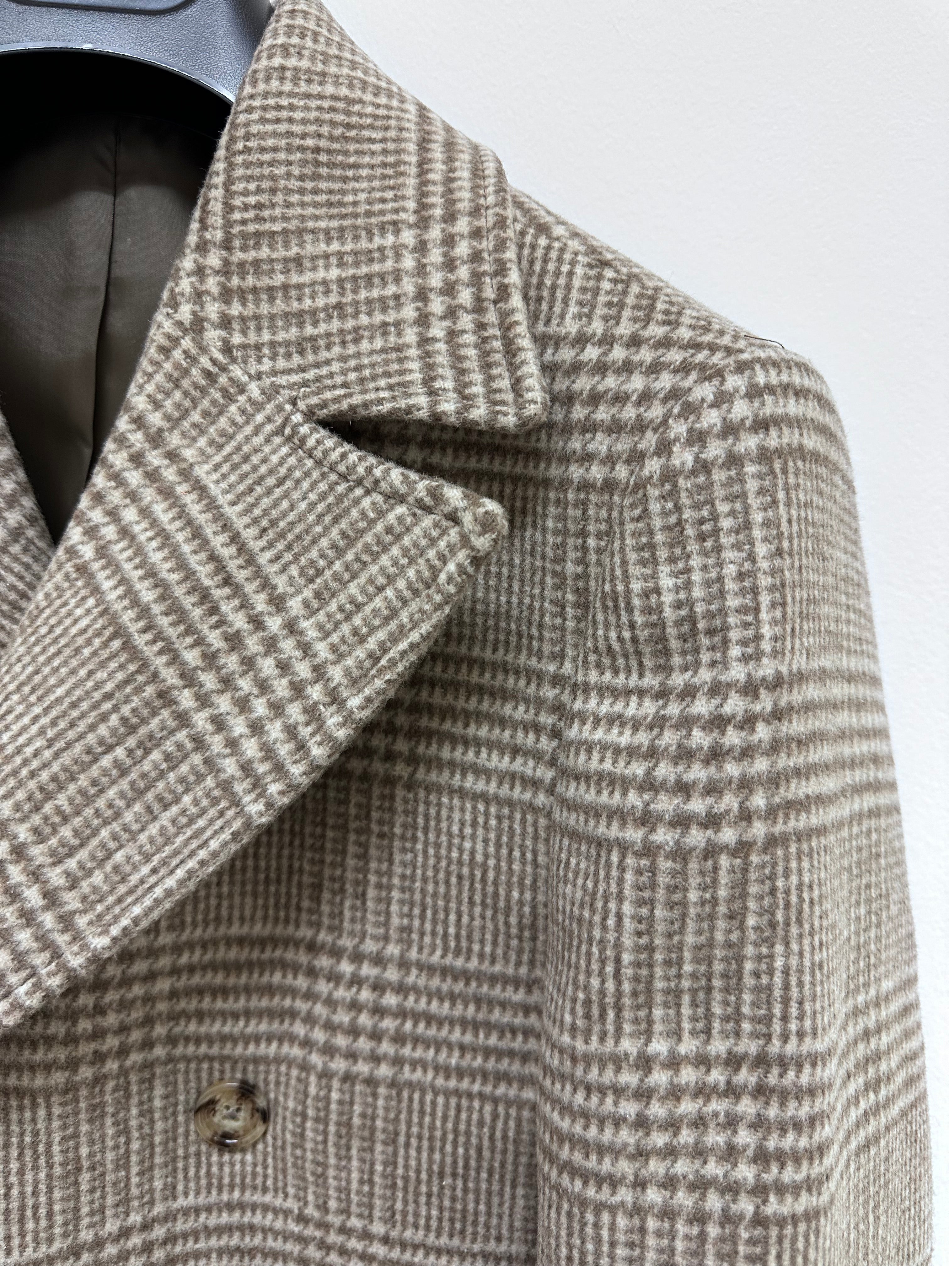 Cappotto Doppiopetto Principe di Galles – Eleganza Italiana T214
