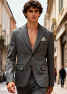 Di Lorenzo Sartoria Italiana | Giacca Destrutturata SOLE NS | Grigio Antracite | Tg. 48-58 Graphite g ra y
