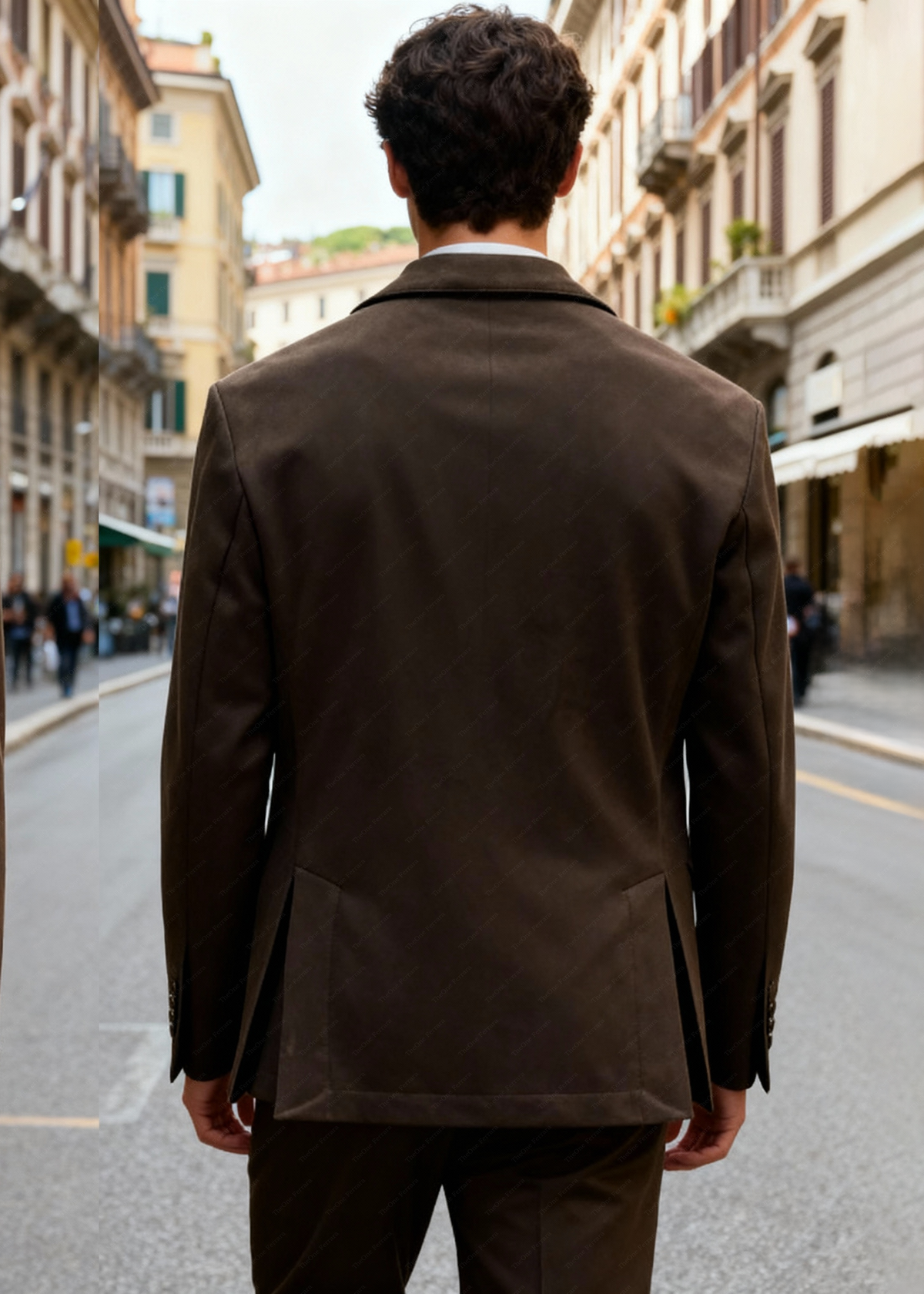 Di Lorenzo Sartoria Italiana | Giacca Destrutturata SOLE NS | Marrone Cioccolato | Tg. 48-58