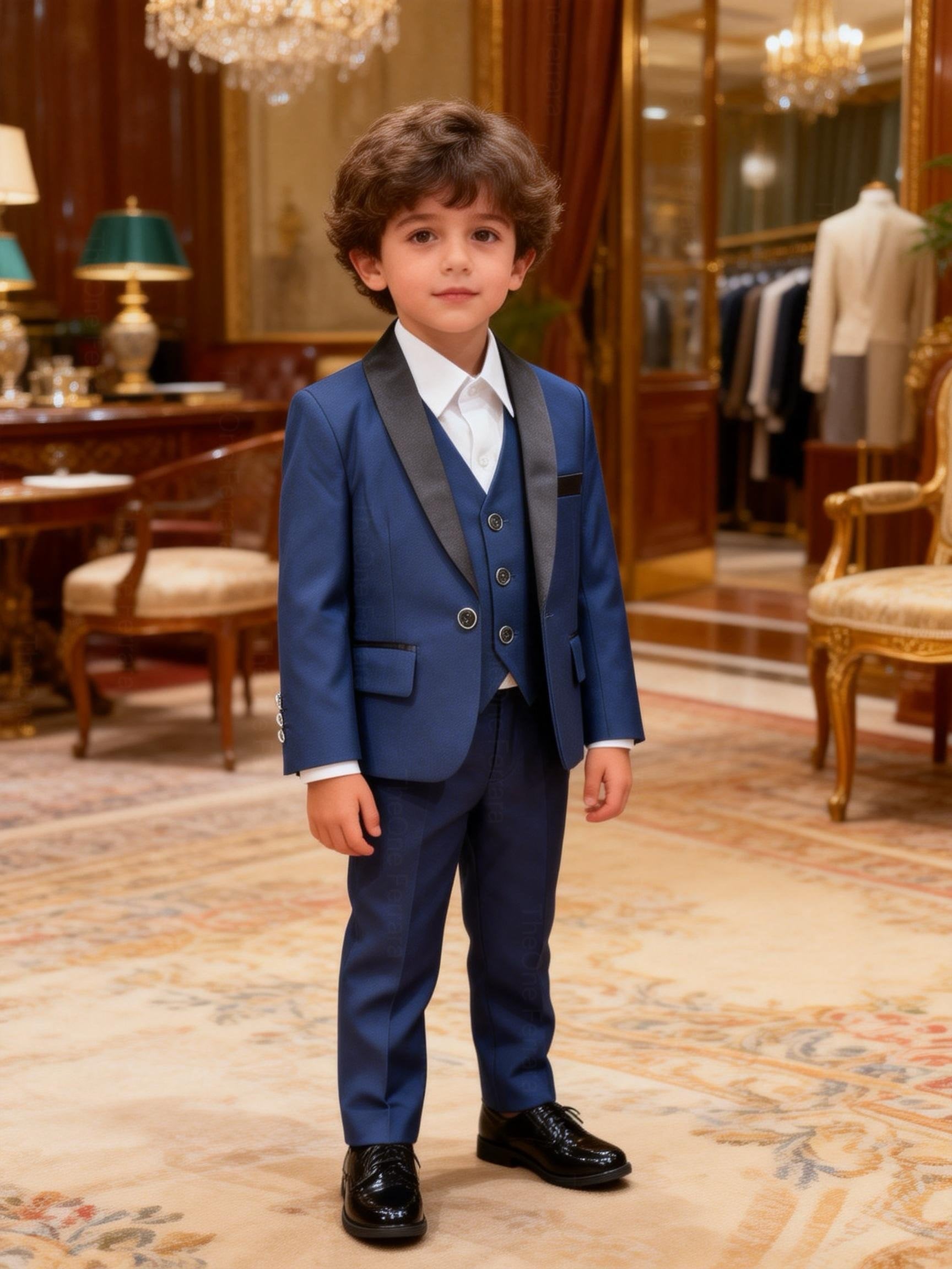 Elegante Completo Cerimonia 5 Pezzi per Bambini 1‑16 Anni – A17-TheOne Ferrara