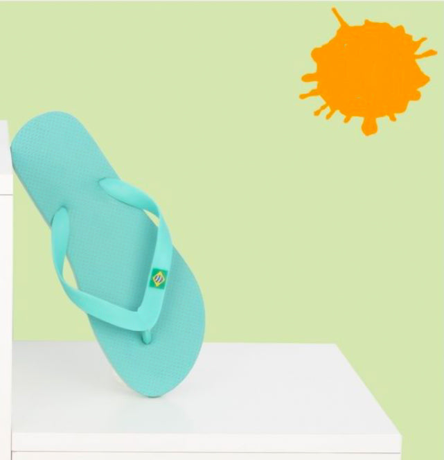 Infradito Leggere in EVA” – Comode, Antiscivolo e Versatili! 1.8CM Azzurro pastello freddo