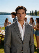 Giacca da Uomo Casual – Misto Cotone e Lino