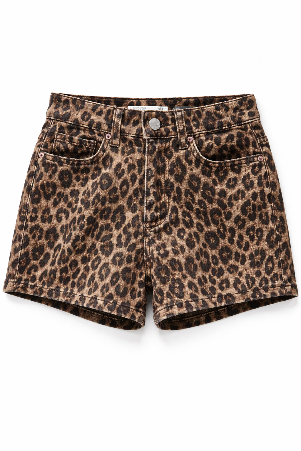 Shorts Jeans Donna Leopardati – Pantaloncini Denim Vita Alta Sexy Estivi 2267