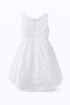 Abito Prima Comunione 2026 Bambina 4-12 Anni – Vestito Bianco Elegante in Pizzo per Cerimonia Primavera Estate 22023