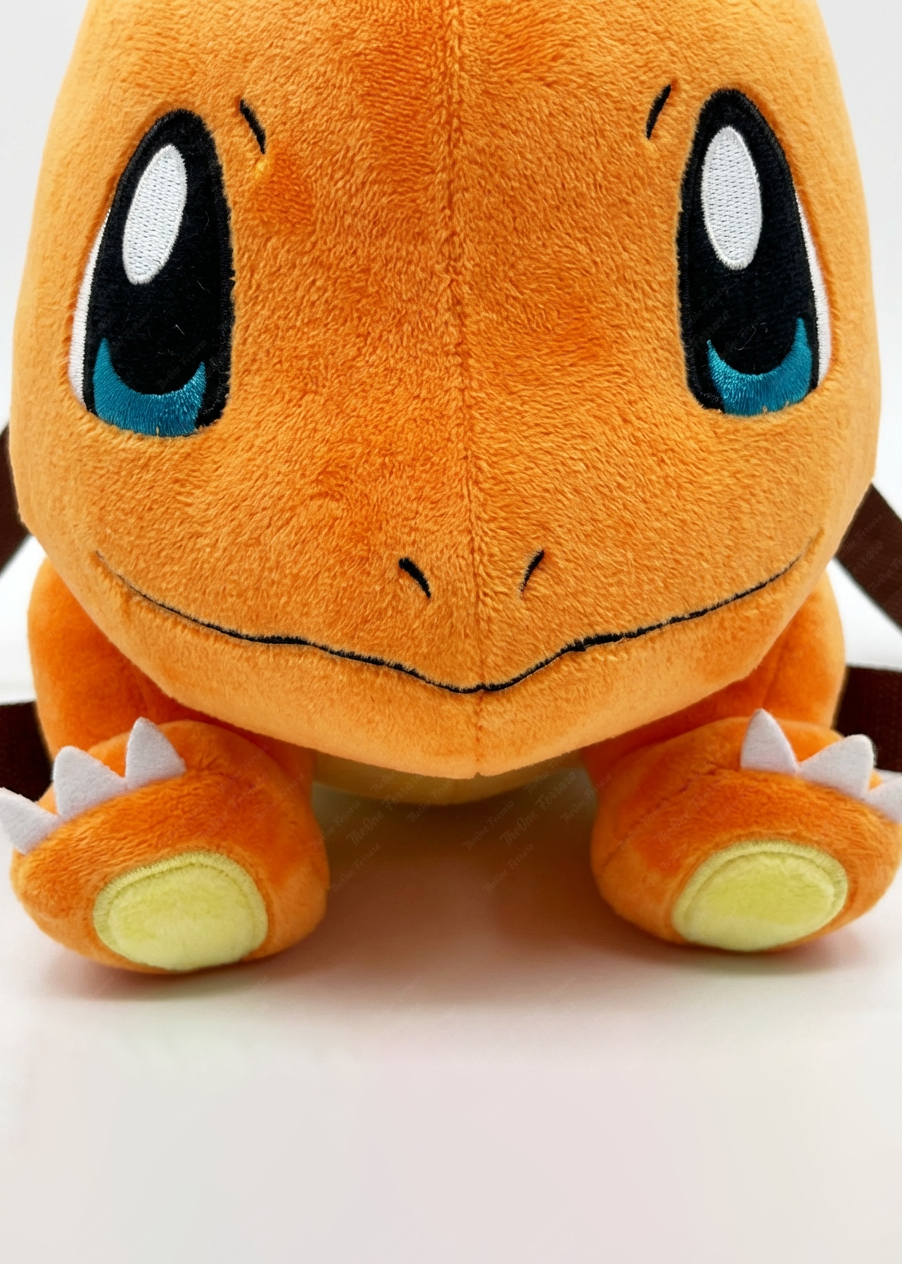 Zaino Peluche Charmander 32cm – Pokémon Morbidissimo per Bambini