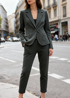 Completo Tailleur Donna Elegante | Blazer & Pantalone Slim Fit – Stile Business Moderno