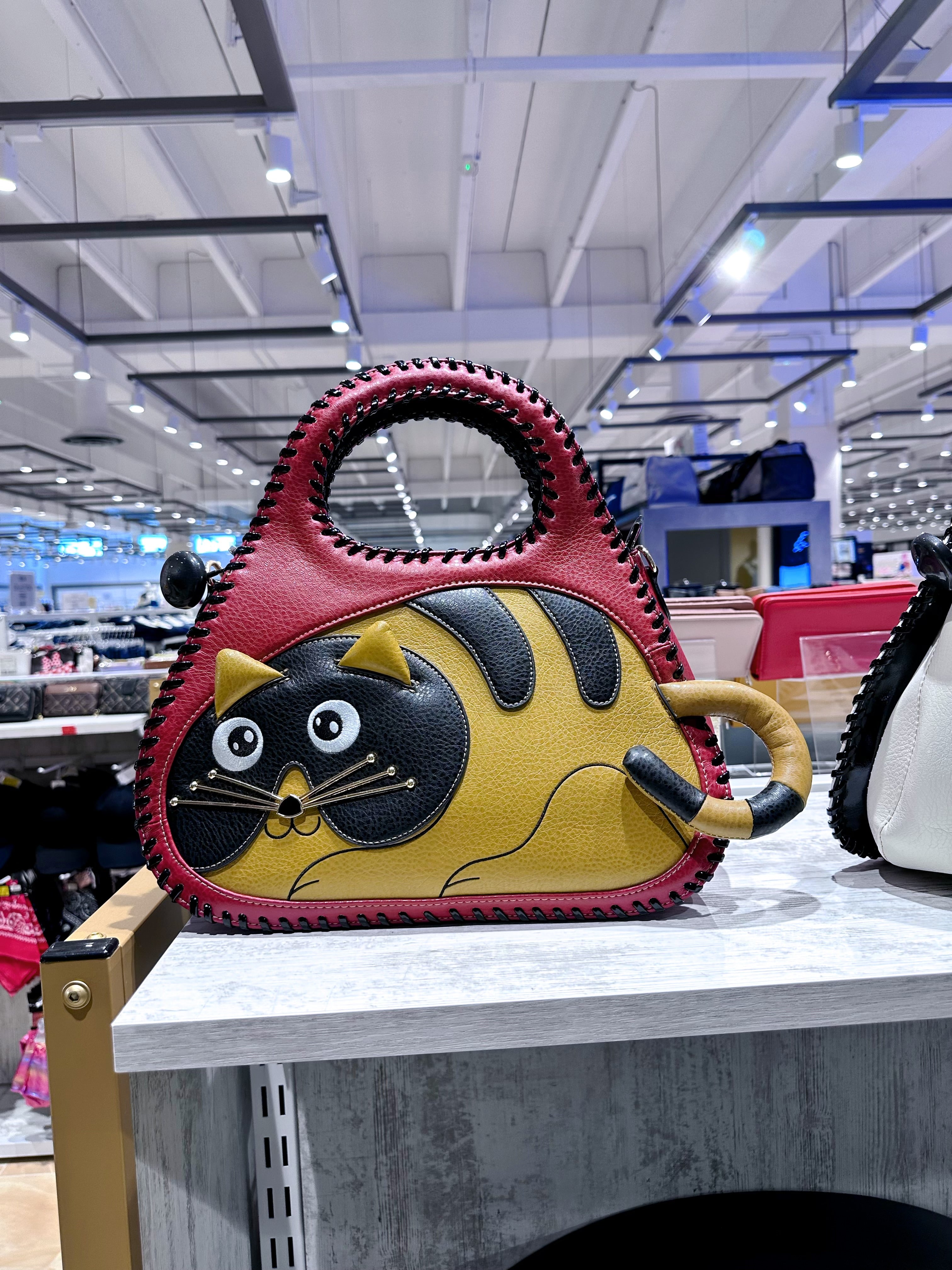 Borsa a forma di gatto – Tracolla donna stile animale | TheOne Ferrara Rosso