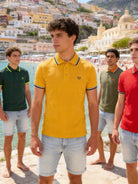 Polo Uomo 100% Cotone Manica Corta Tinta Unita Casual Estate Maglietta Uomo S-3XL