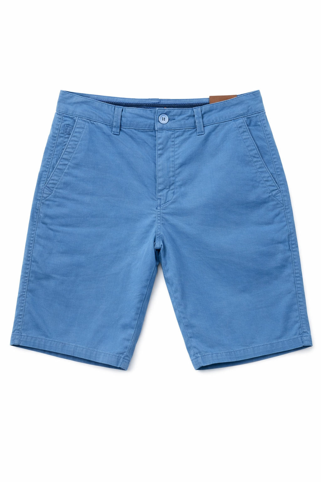 Bermuda Uomo Cotone Elasticizzato Slim Fit Turchese Estivi Casual - 7902