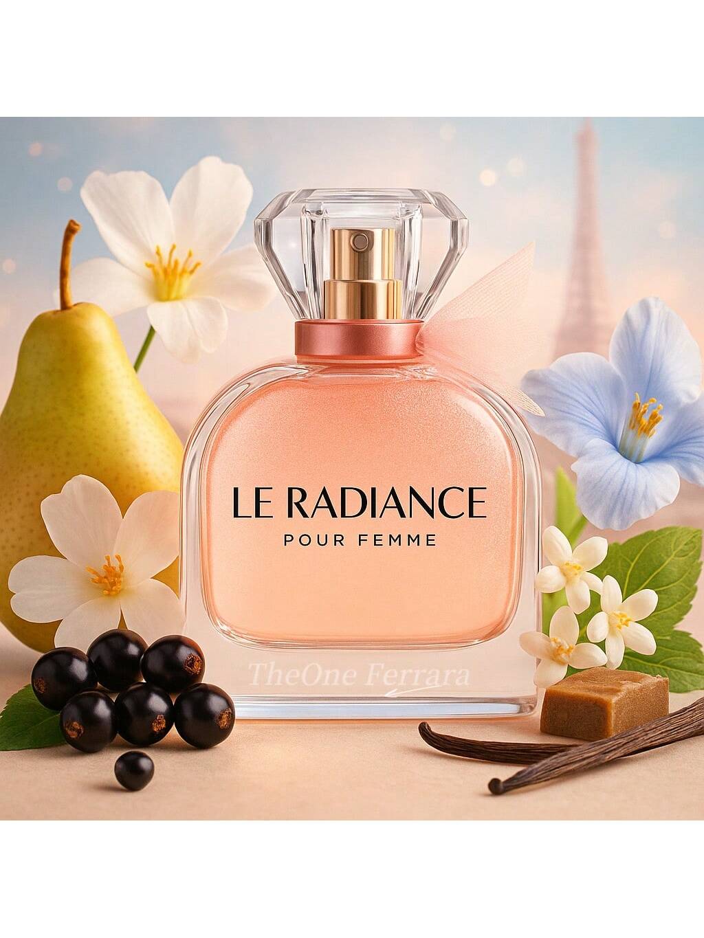 Profumo Eau de Parfum Floreale e Fruttato | Note Dolci di Vaniglia | 100ml