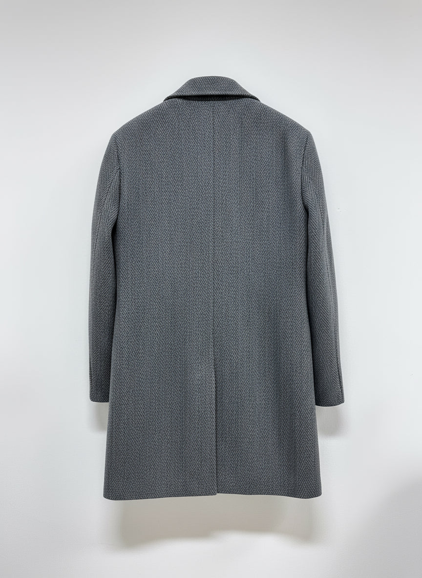 Cappotto Doppiopetto Uomo in Stile Sartoriale – Eleganza Metropolitana