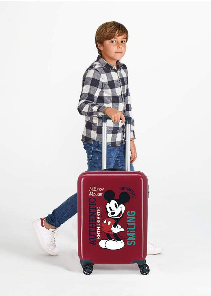 Valigia Cabina Disney Mickey Mouse Original – ABS 34L, 4 Doppie Ruote | Disney