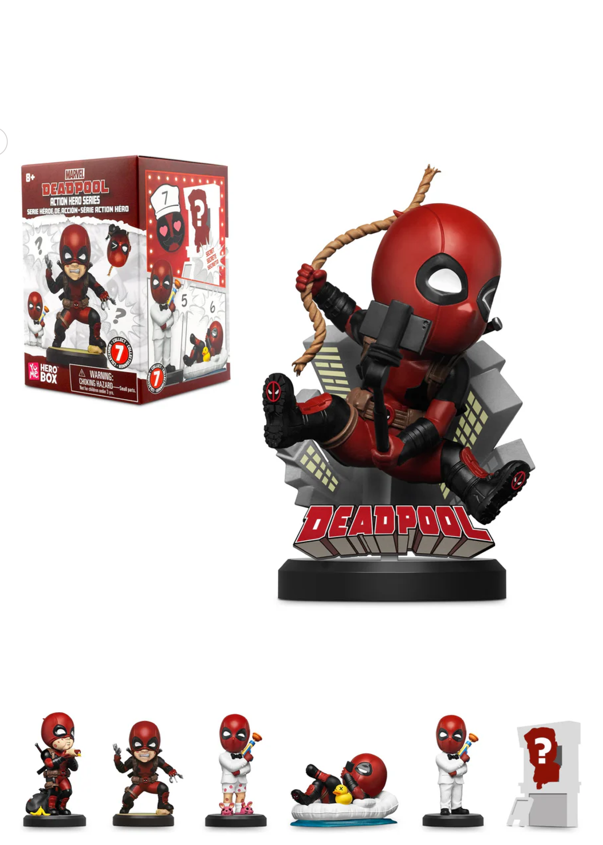 Marvel Deadpool Action Hero Series – Surprise Blind Box (8 cm)